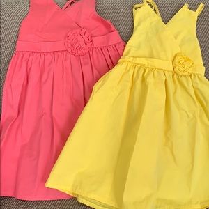 Twin girls sundresses size 7/8